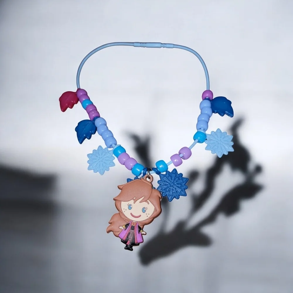 Cute Cartoon Character Beaded Necklace